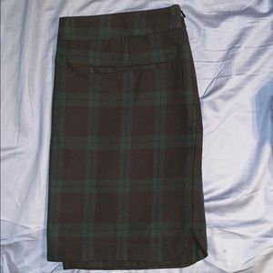 Plaid Skirt